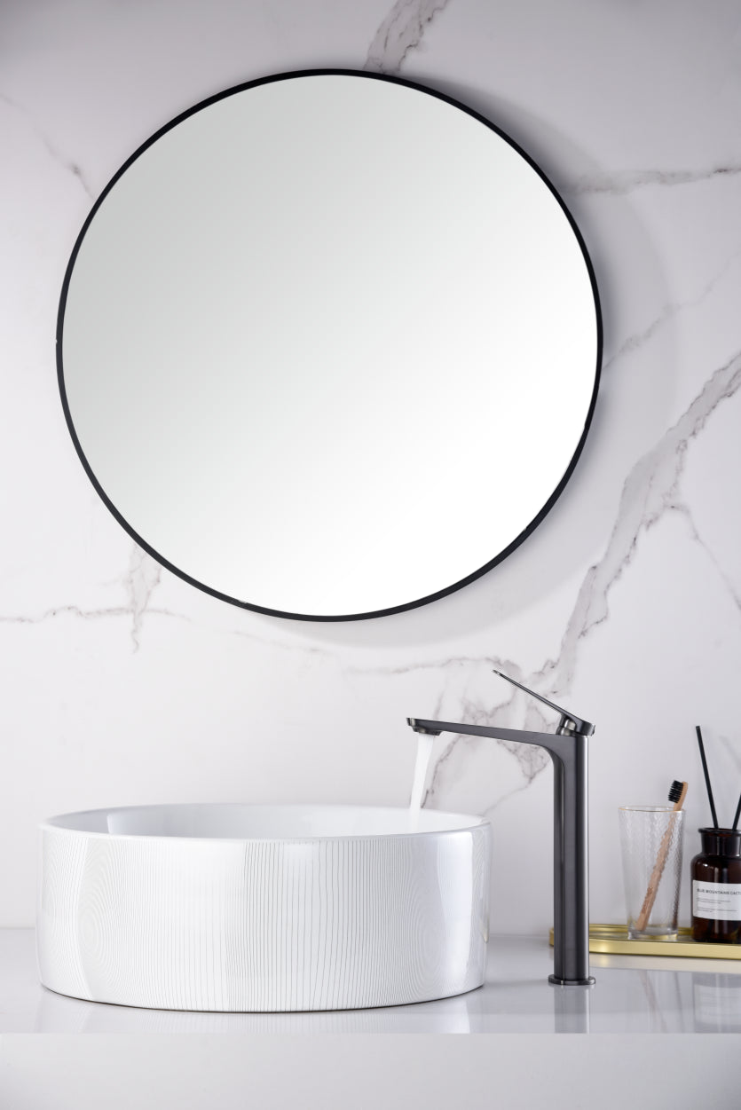 Miscelatore lavabo alto Nápoles black gu