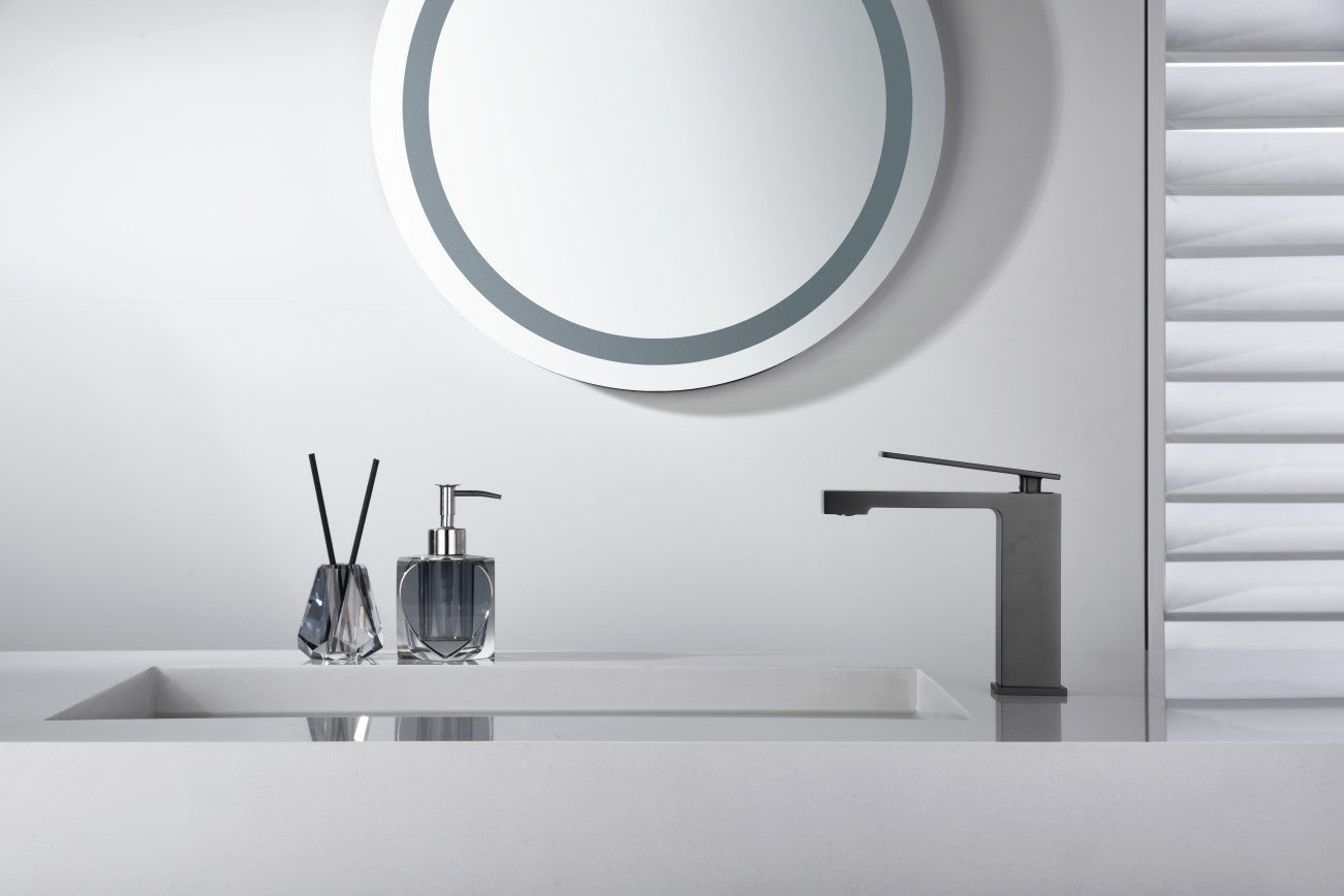 Miscelatore lavabo Pisa black gun metal