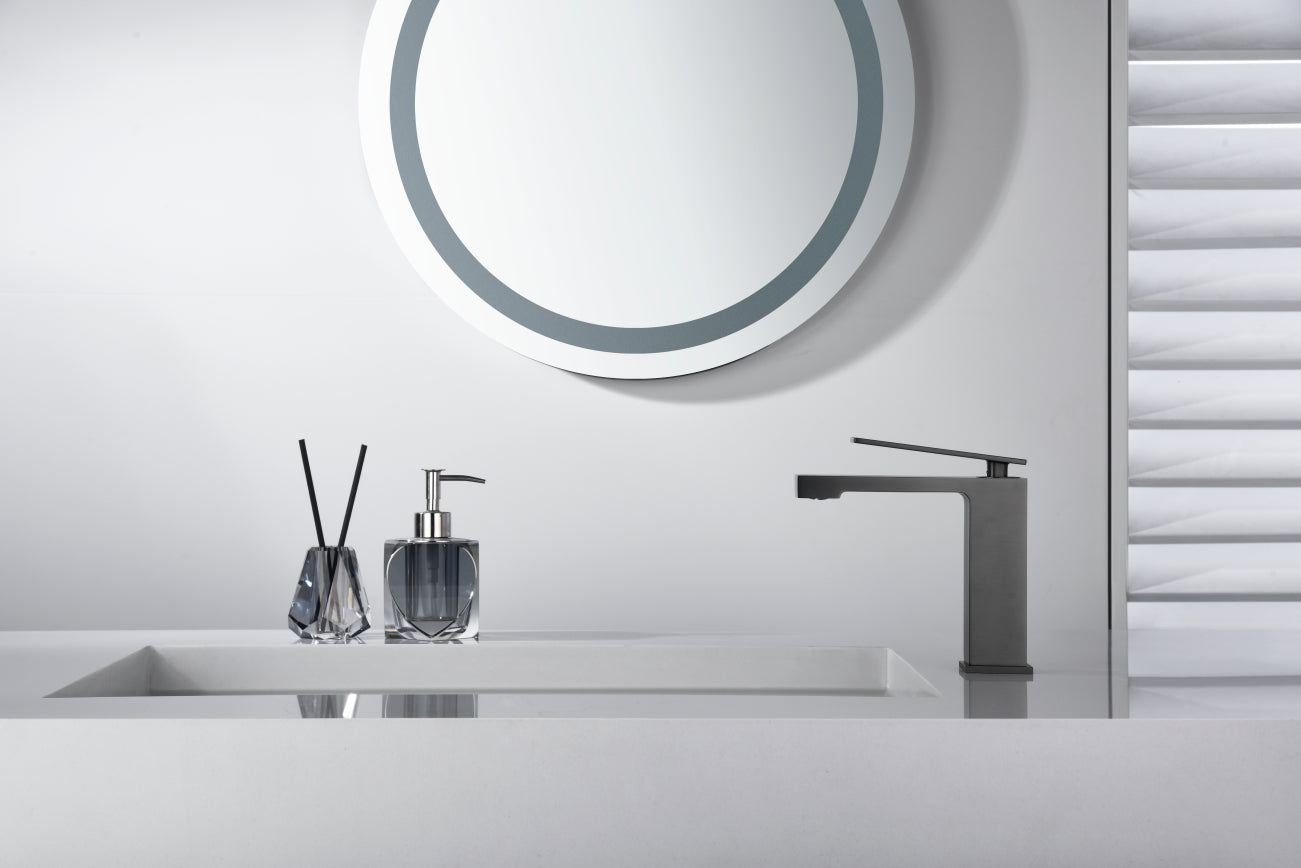 Miscelatore lavabo Pisa black gun metal