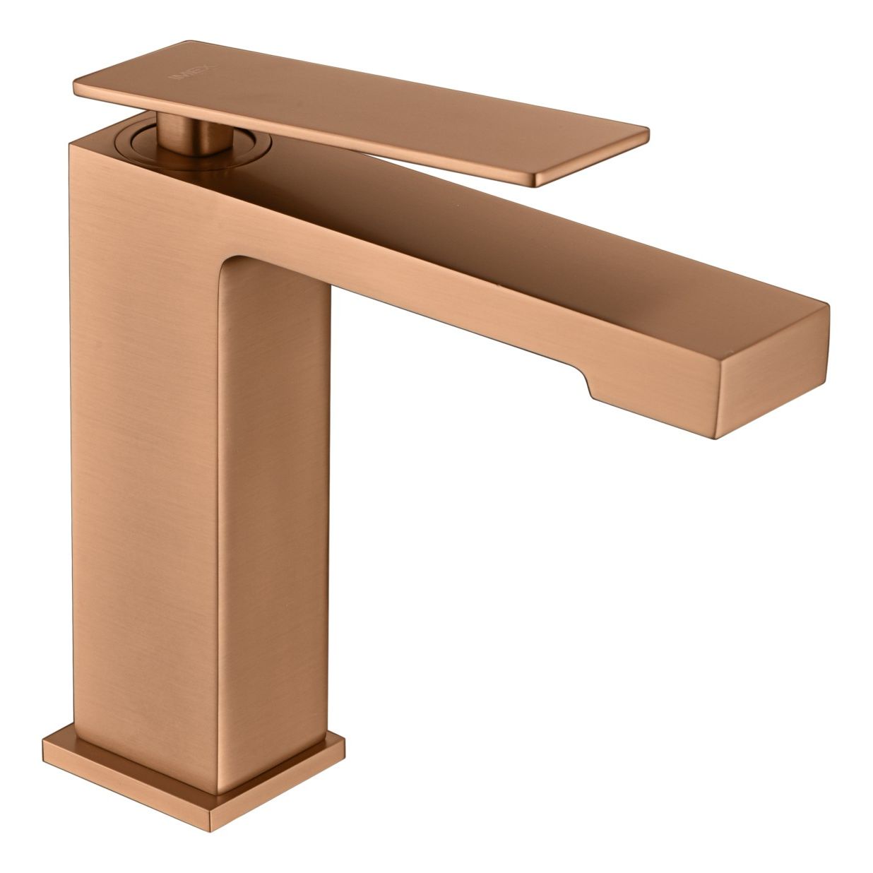 Miscelatore lavabo Pisa oro rosa spazzal