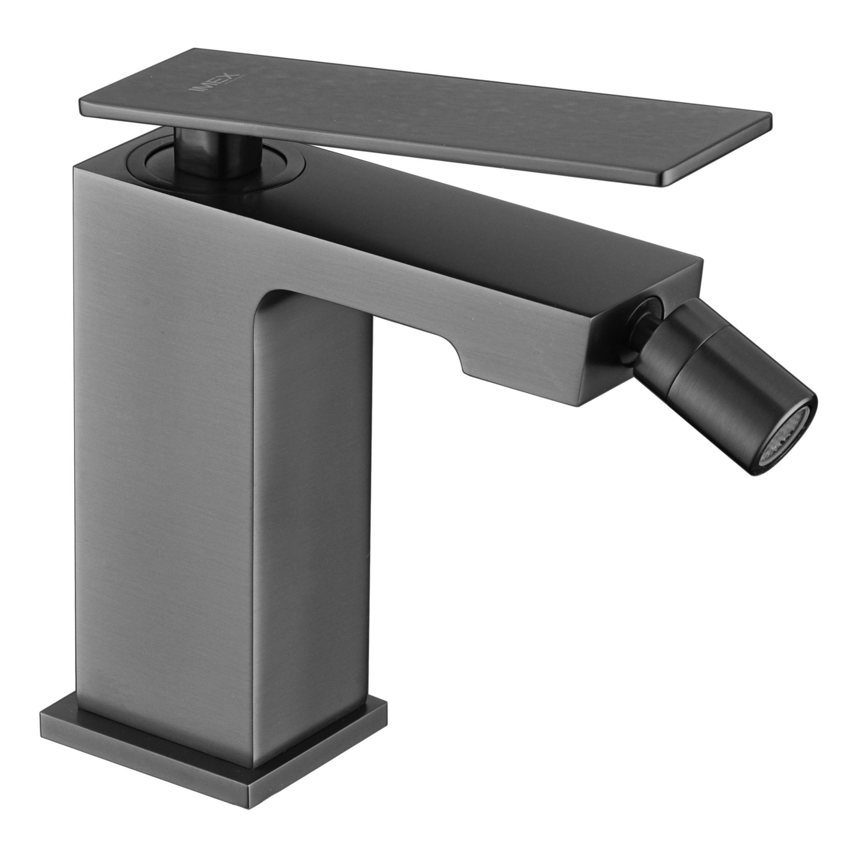 Miscelatore bidet Pisa black gun metal