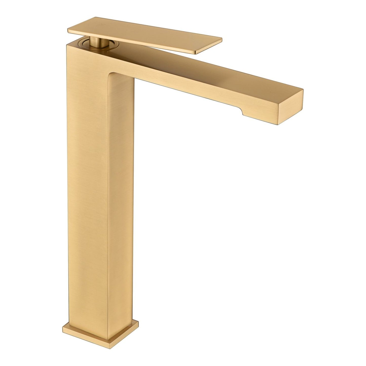 Miscelatore lavabo alto Pisa oro spazzol