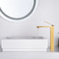 Miscelatore lavabo alto Pisa oro spazzol