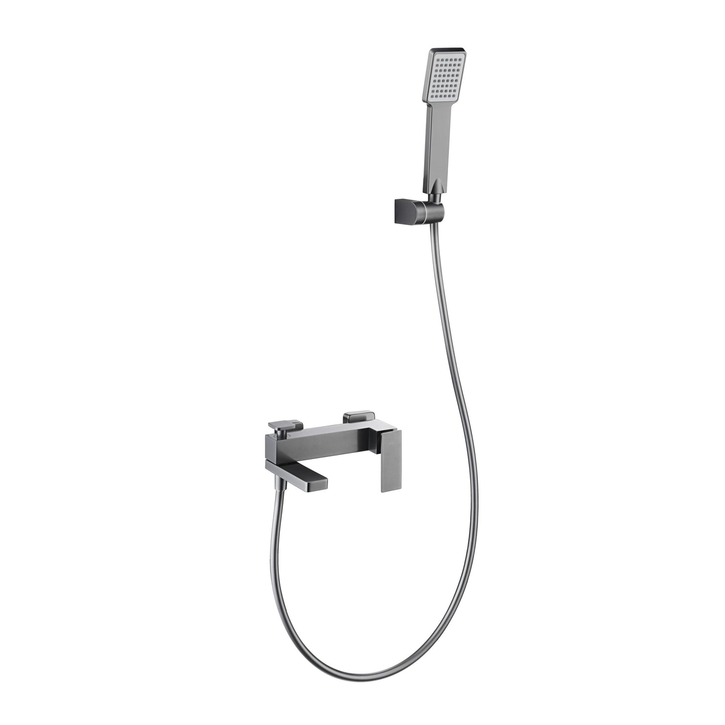 Miscelatore vasca-doccia Pisa black gun