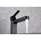 Miscelatore lavabo Roma nero opaco