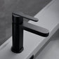 Miscelatore lavabo Roma nero opaco