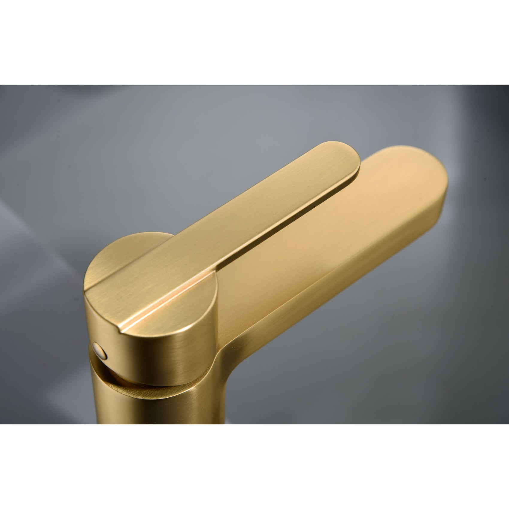 Miscelatore lavabo Roma oro spazzolato