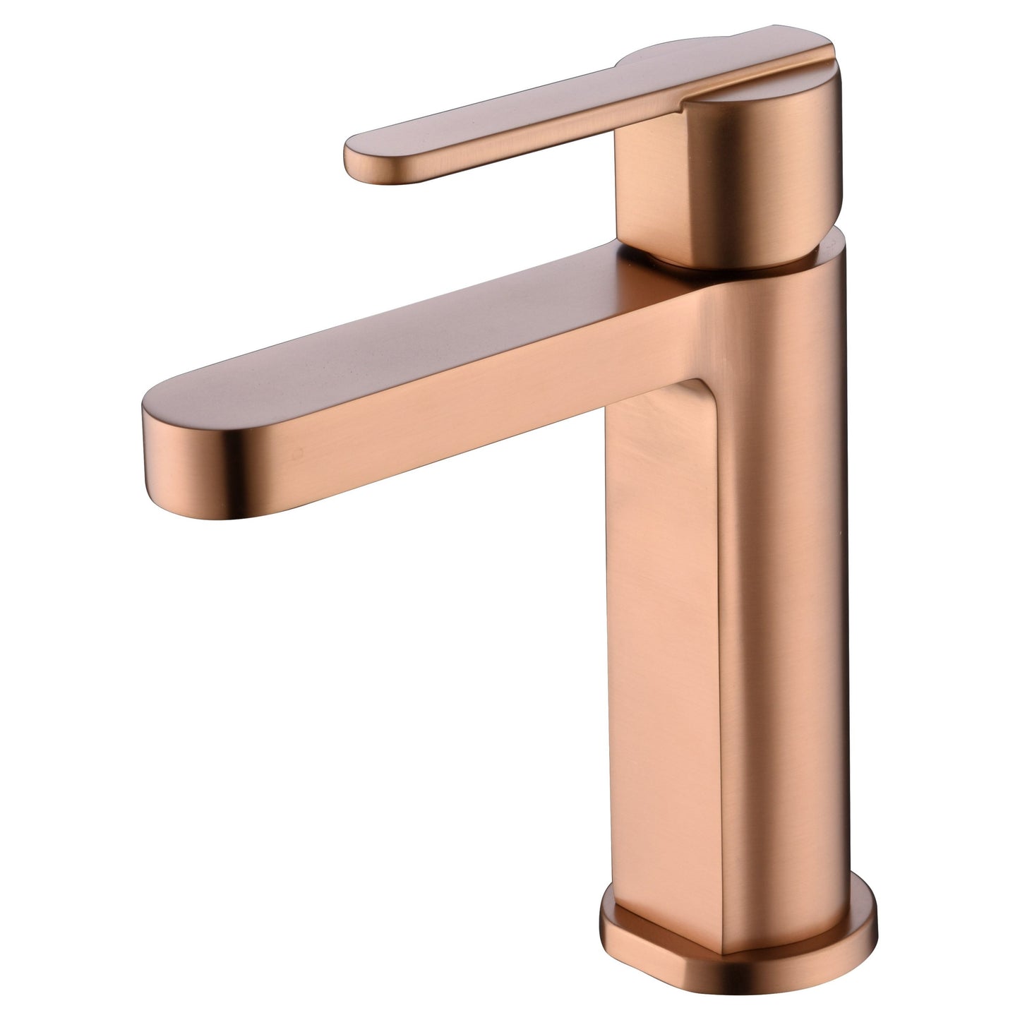 Miscelatore lavabo Roma oro rosa spazzal