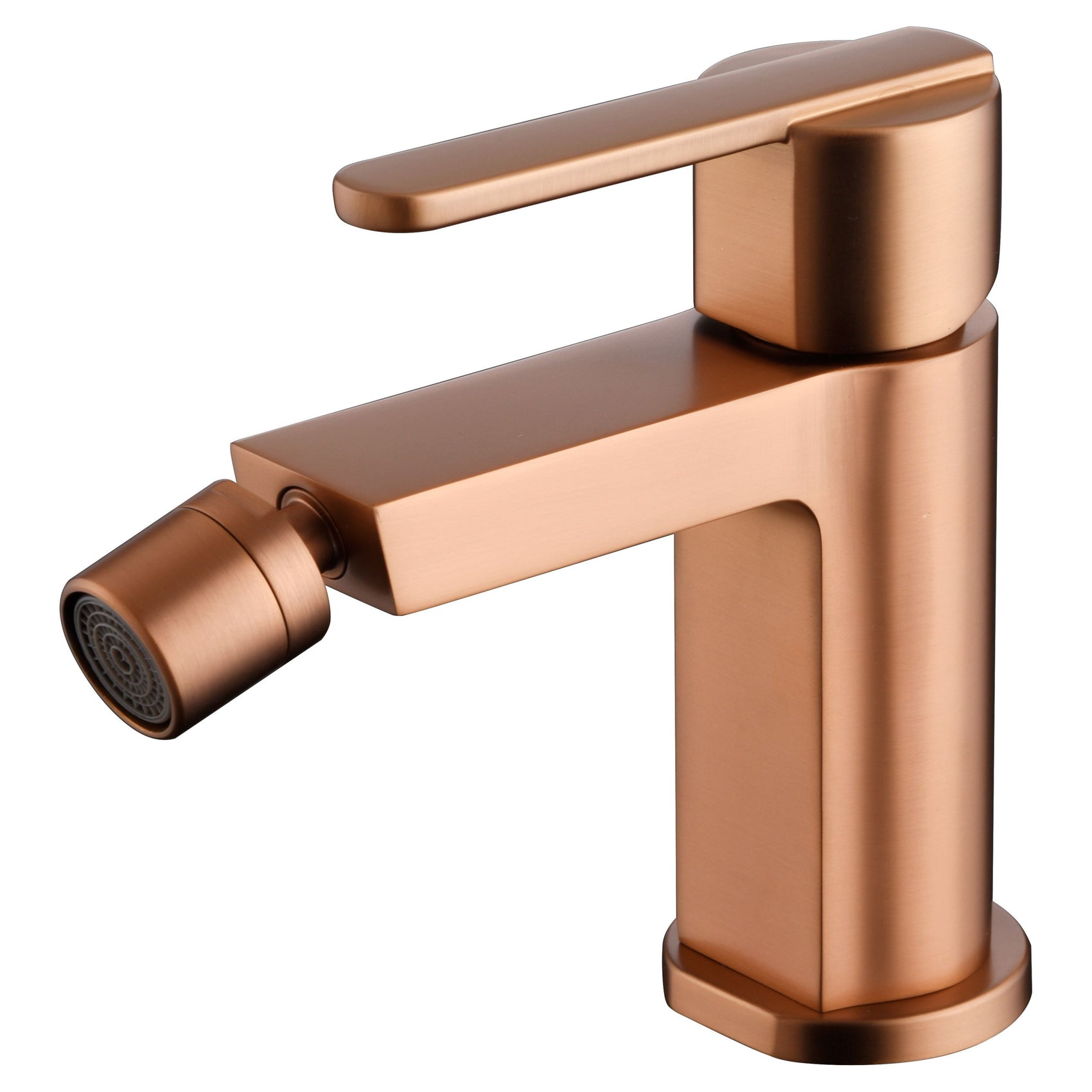 Miscelatore bidet Roma oro rosa spazzala