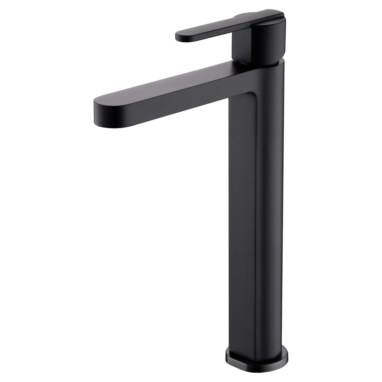 Miscelatore lavabo alto Roma nero opaco