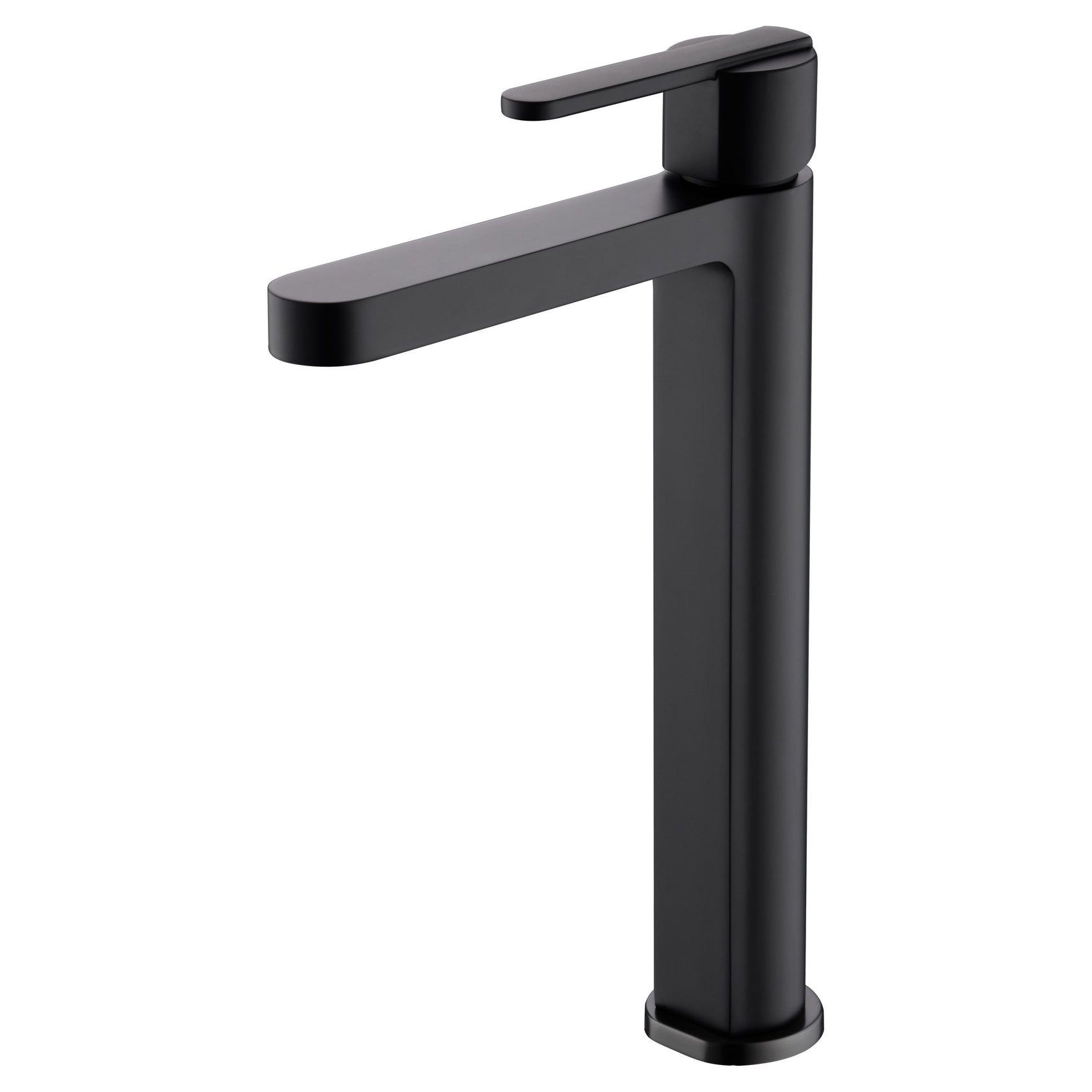 Miscelatore lavabo alto Roma nero opaco