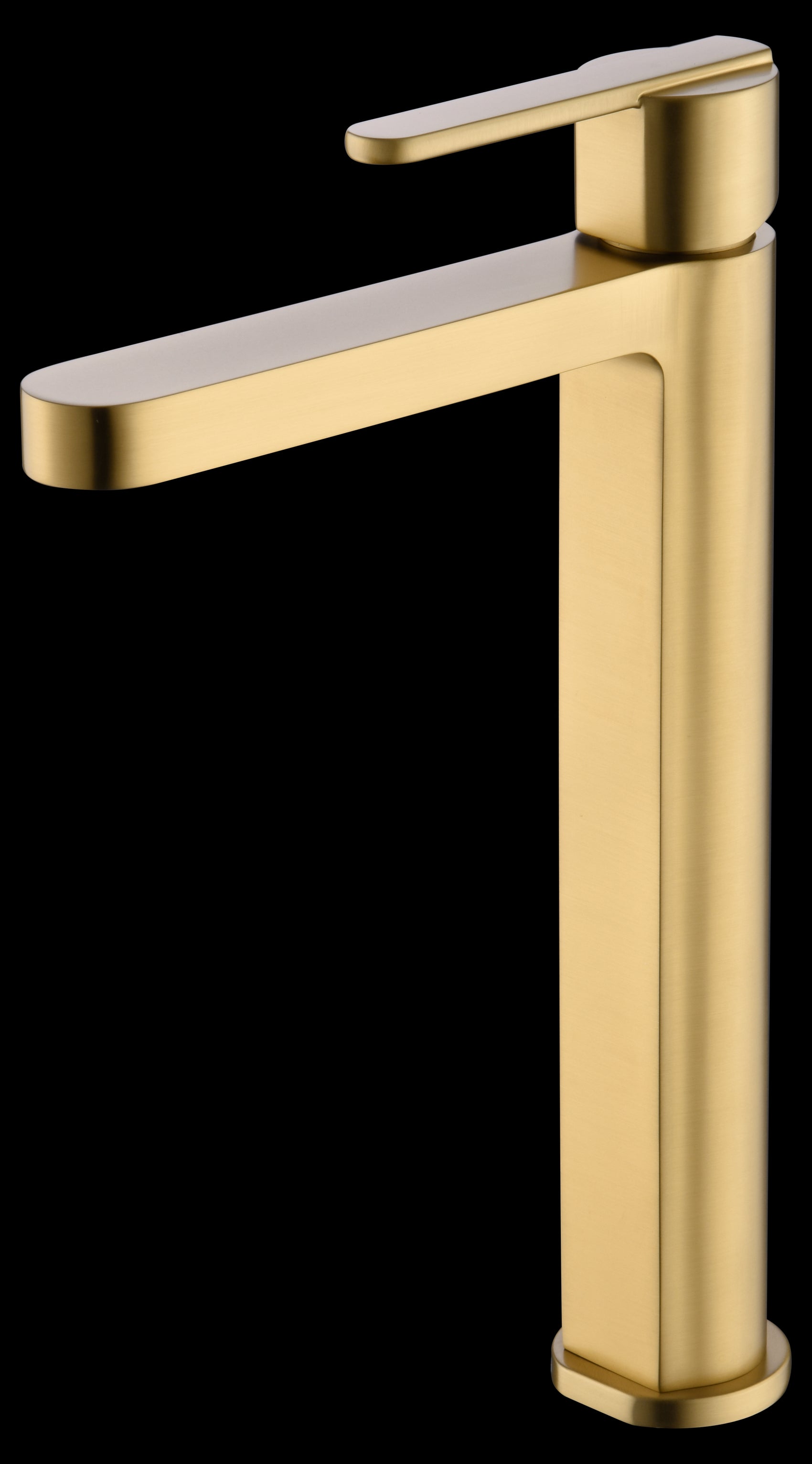 Miscelatore lavabo alto Roma oro spazzol