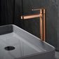 Miscelatore lavabo alto Roma oro rosa sp