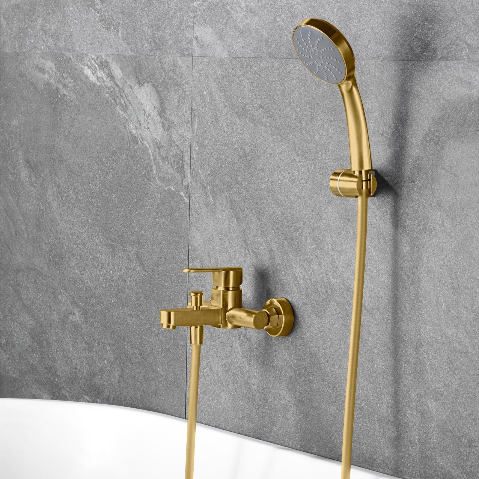 miscelatore vasca doccia roma oro spazzolato qualita design e resistenza compra ora