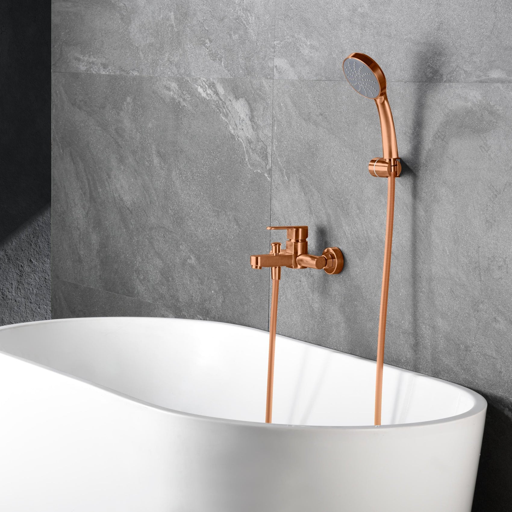 miscelatore vasca doccia roma oro rosa qualita e design unici acquista ora