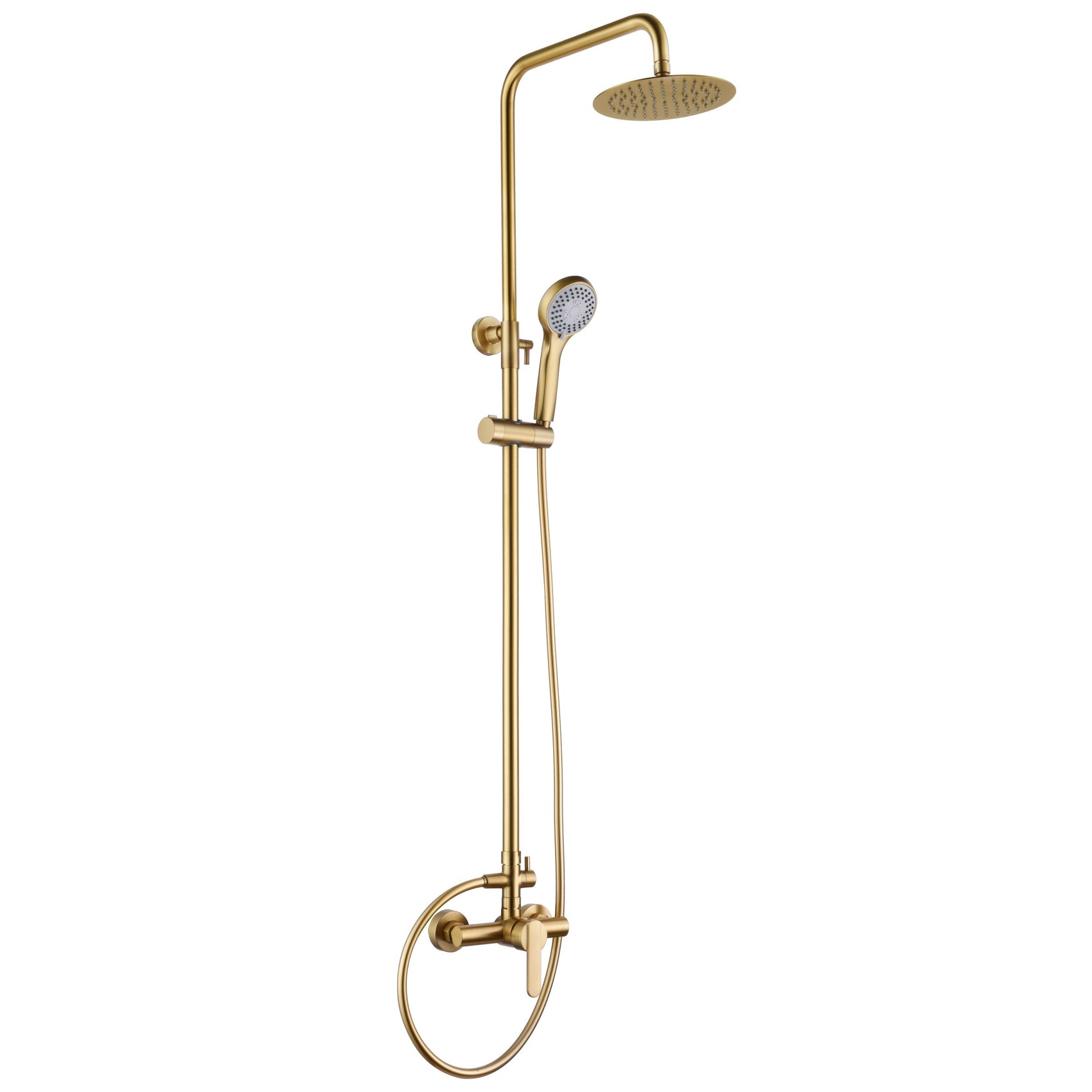 colonna doccia roma oro spazzolato eleganza qualita e durata garantite