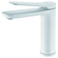 Miscelatore lavabo Dinamarca bianco opac