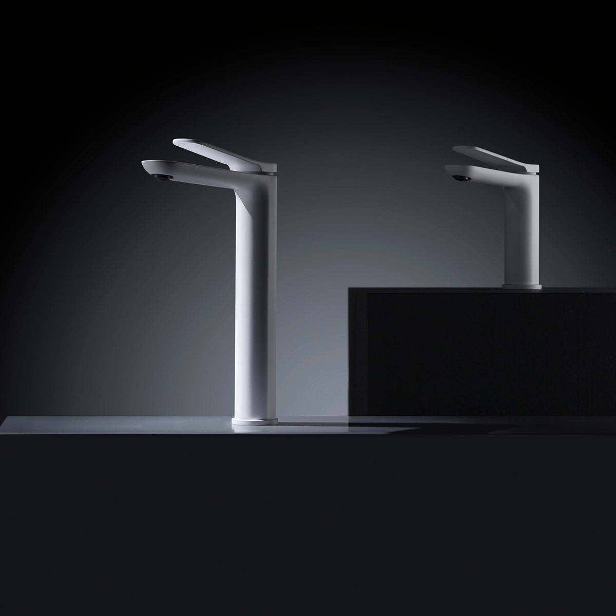 Miscelatore lavabo Dinamarca bianco opac