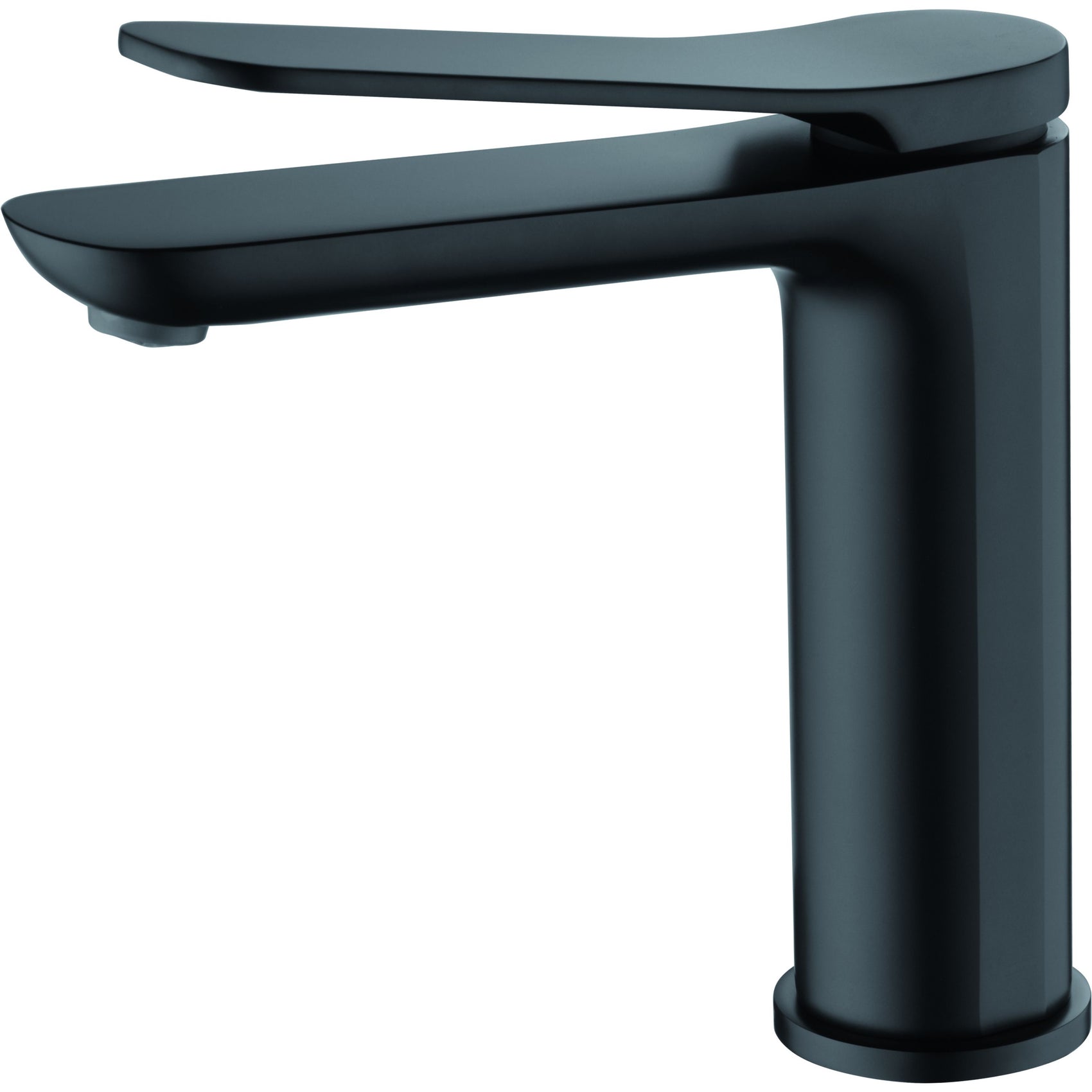 Miscelatore lavabo Dinamarca nero opaco