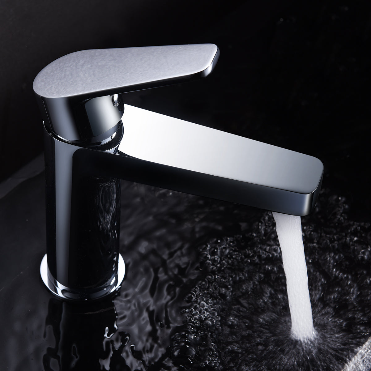 Miscelatore monocomando per lavabo serie TEIDE in cromata