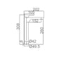 Miscelatore monocomando per lavabo serie NASSAU