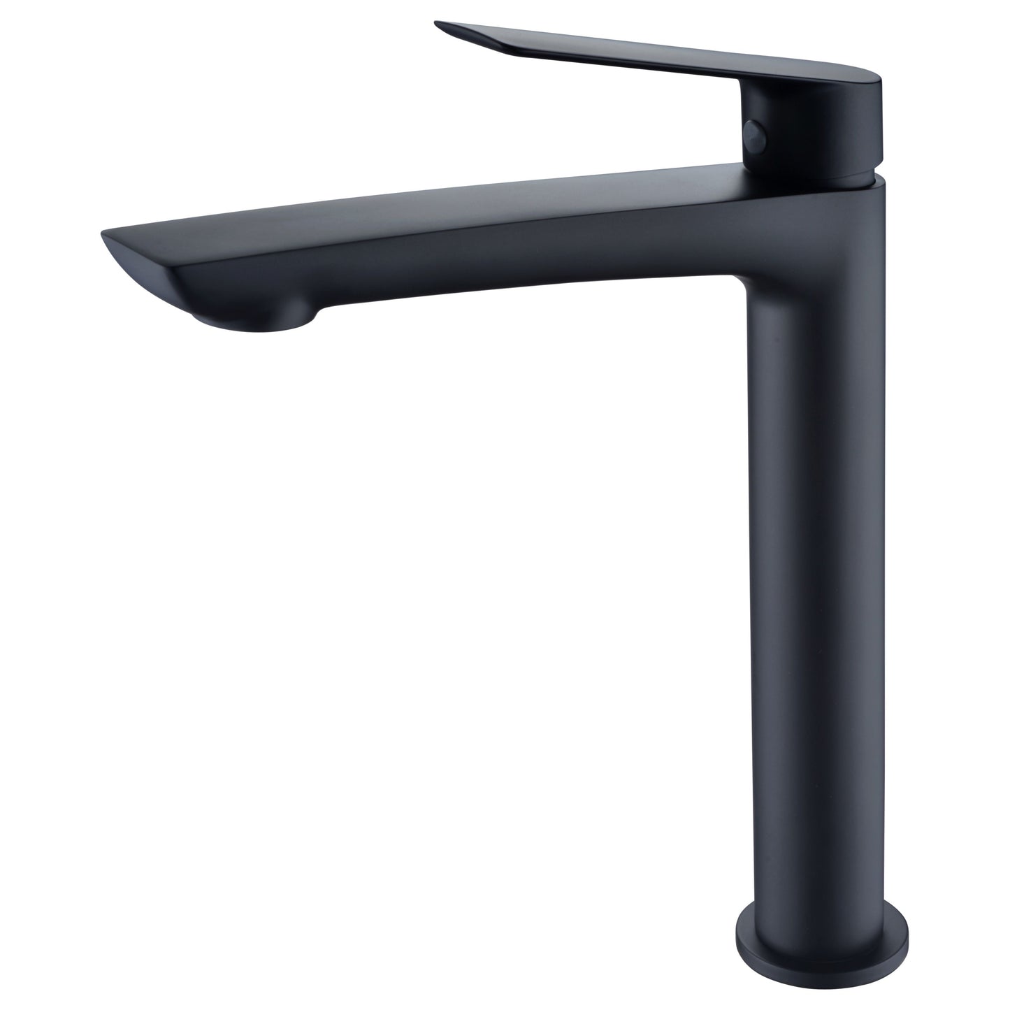 Miscelatore lavabo alto Luxor nero opaco