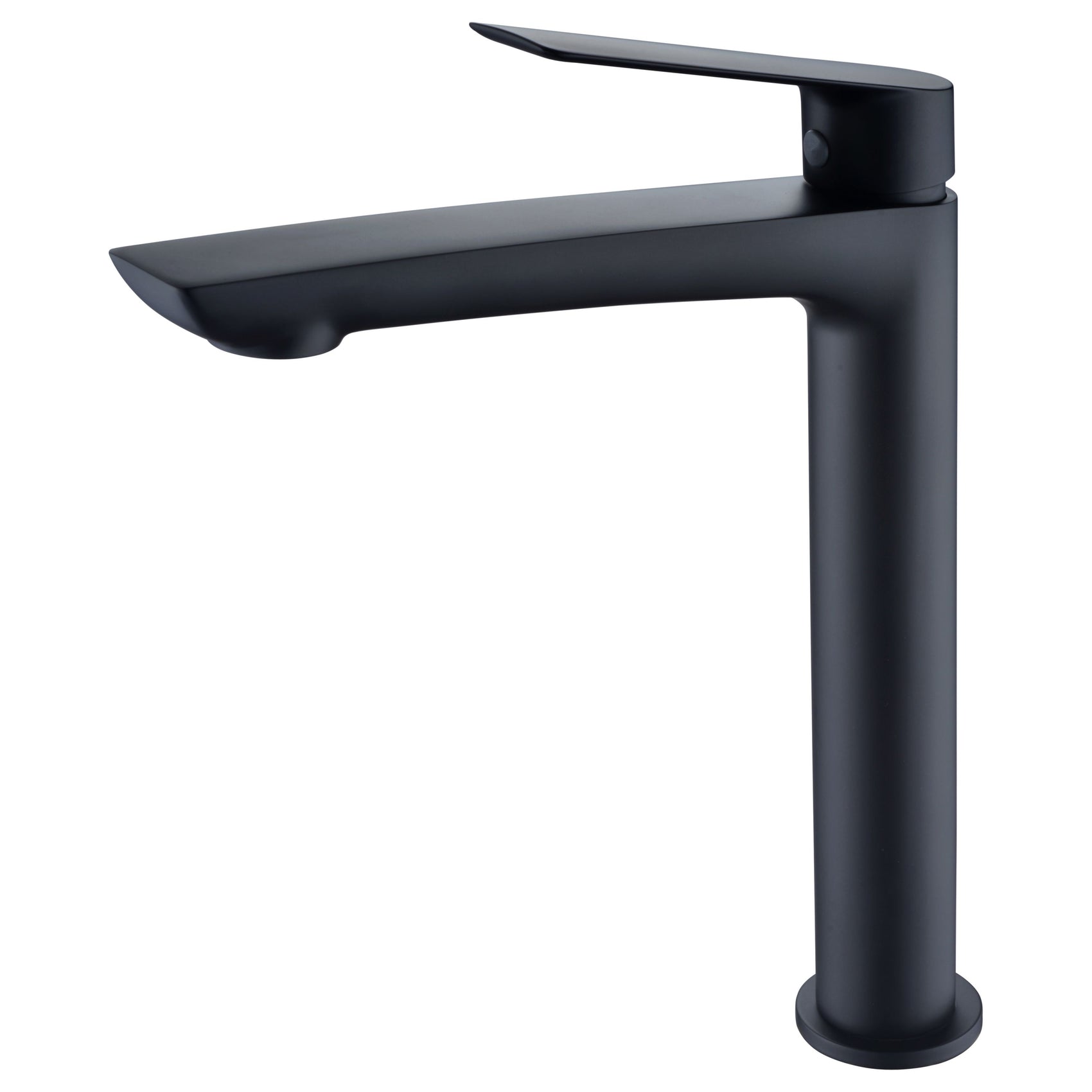 Miscelatore lavabo alto Luxor nero opaco
