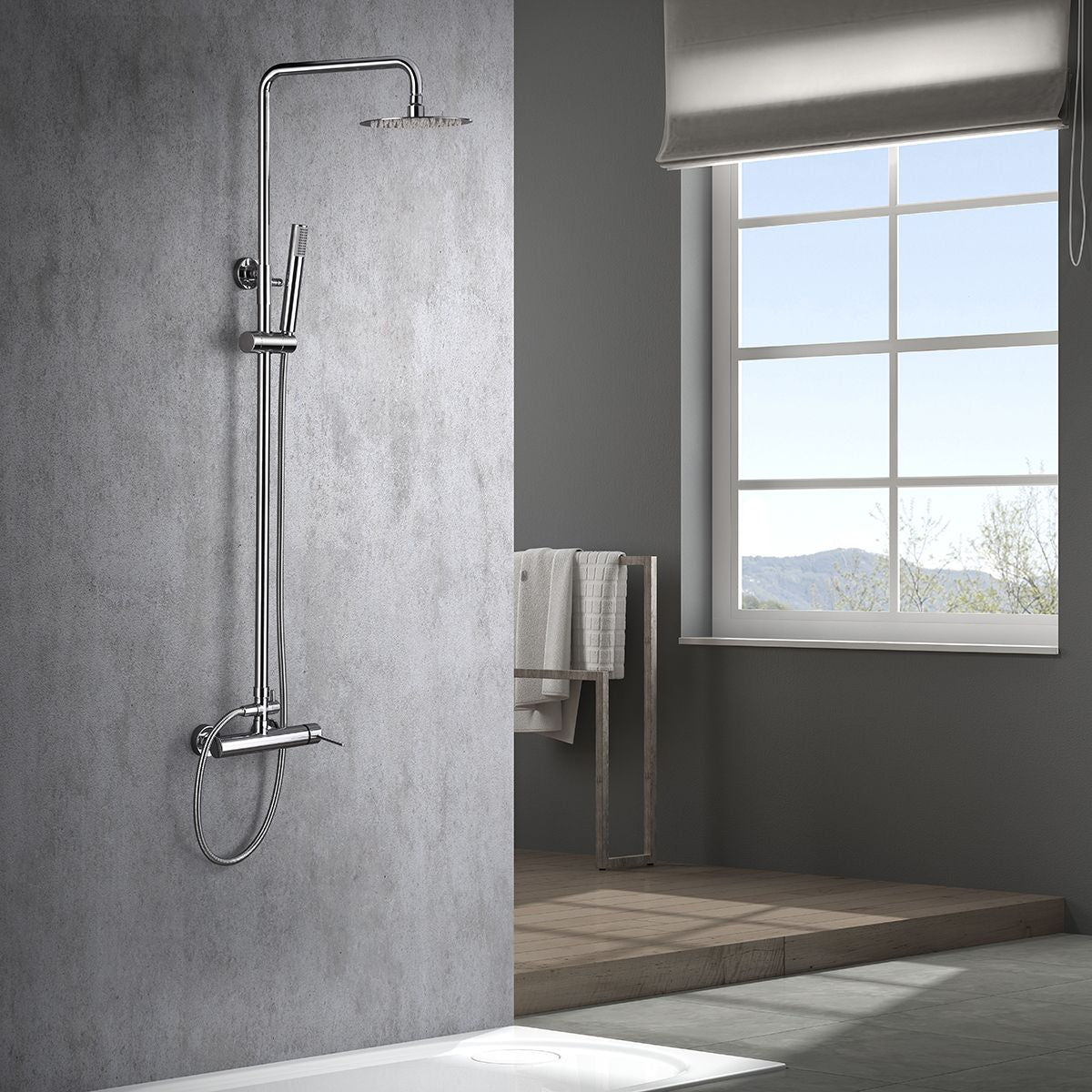 Miscelatore lavabo Milos Stick