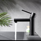 Miscelatore lavabo Milos Stick nero opac