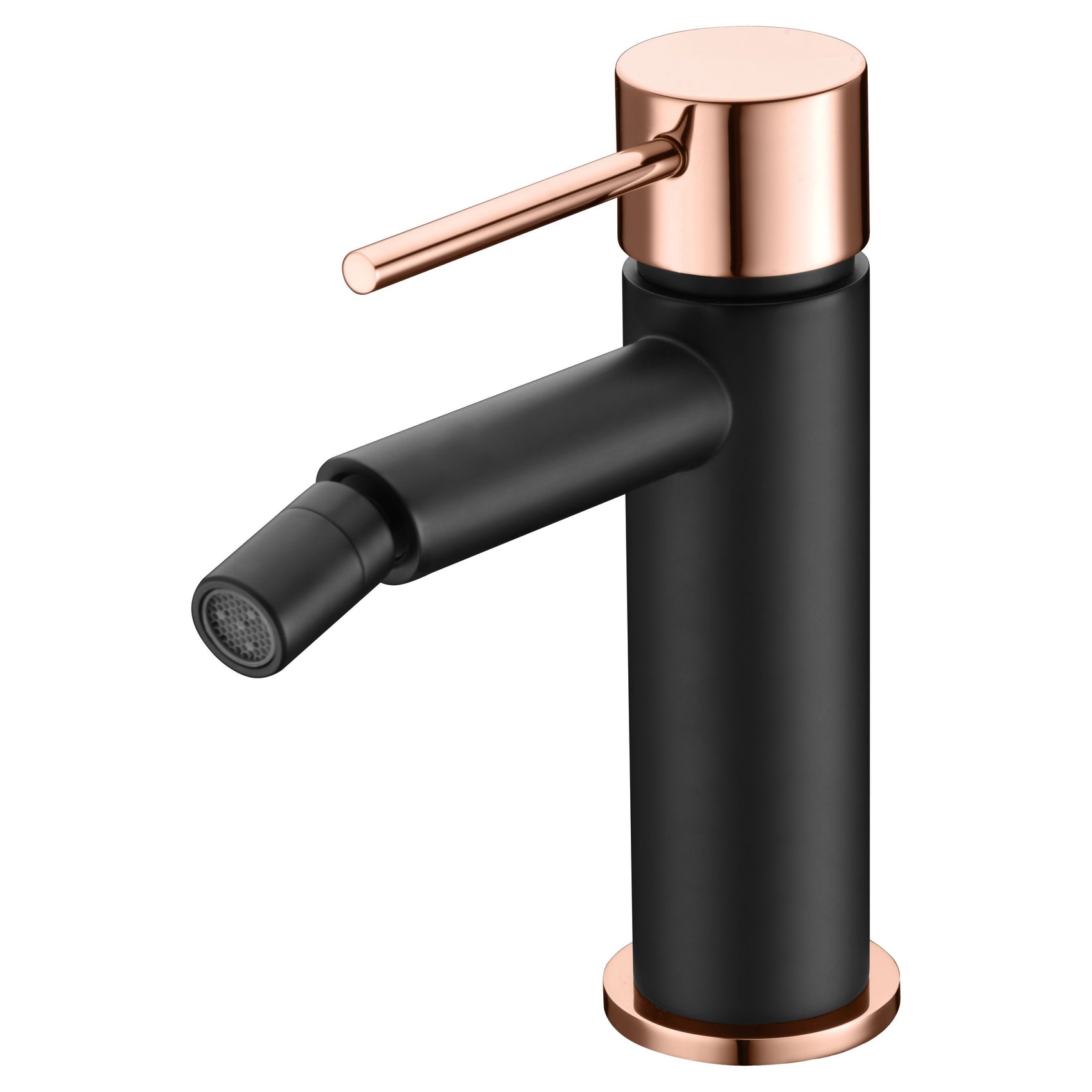 Miscelatore bidet Milos Stick nero oro r