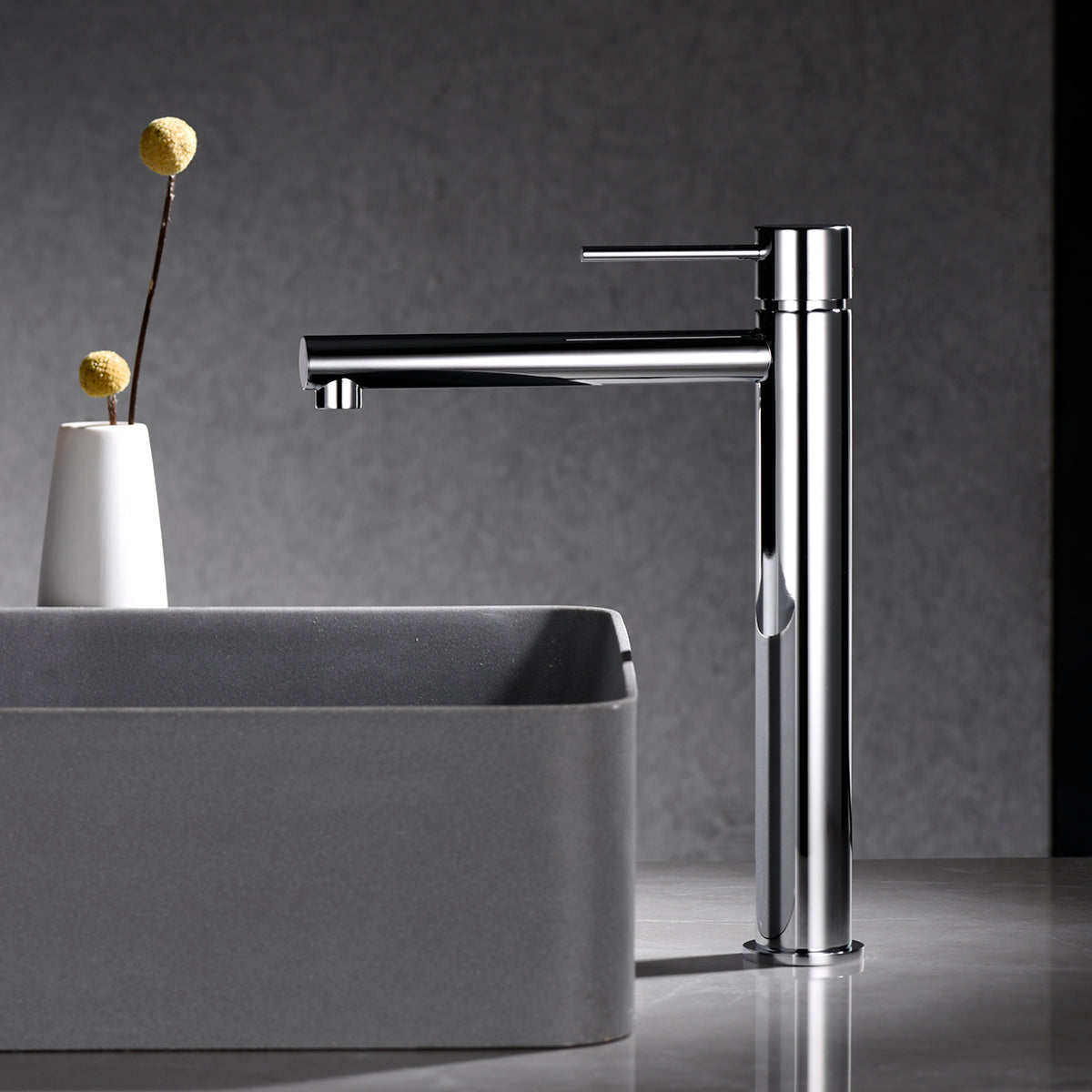 Miscelatore lavabo alto Milos Stick
