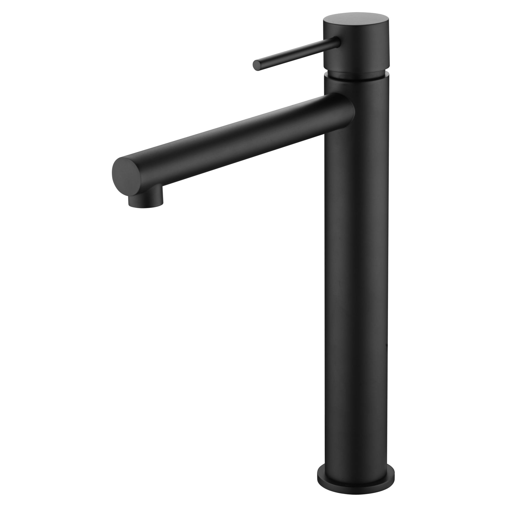 Miscelatore lavabo alto Milos Stick nero