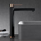 Miscelatore lavabo alto Milos Stick nero