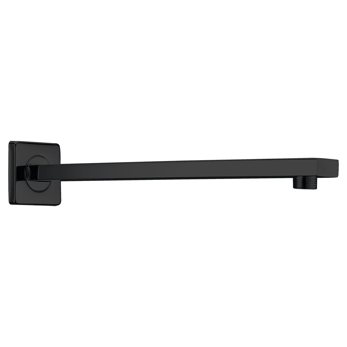 Tubo a muro quadro nero opaco