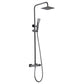 colonna doccia termostatica art black design elegante e dura