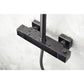 colonna doccia termostatica art black design elegante e dura