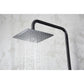 colonna doccia termostatica art black design elegante e dura