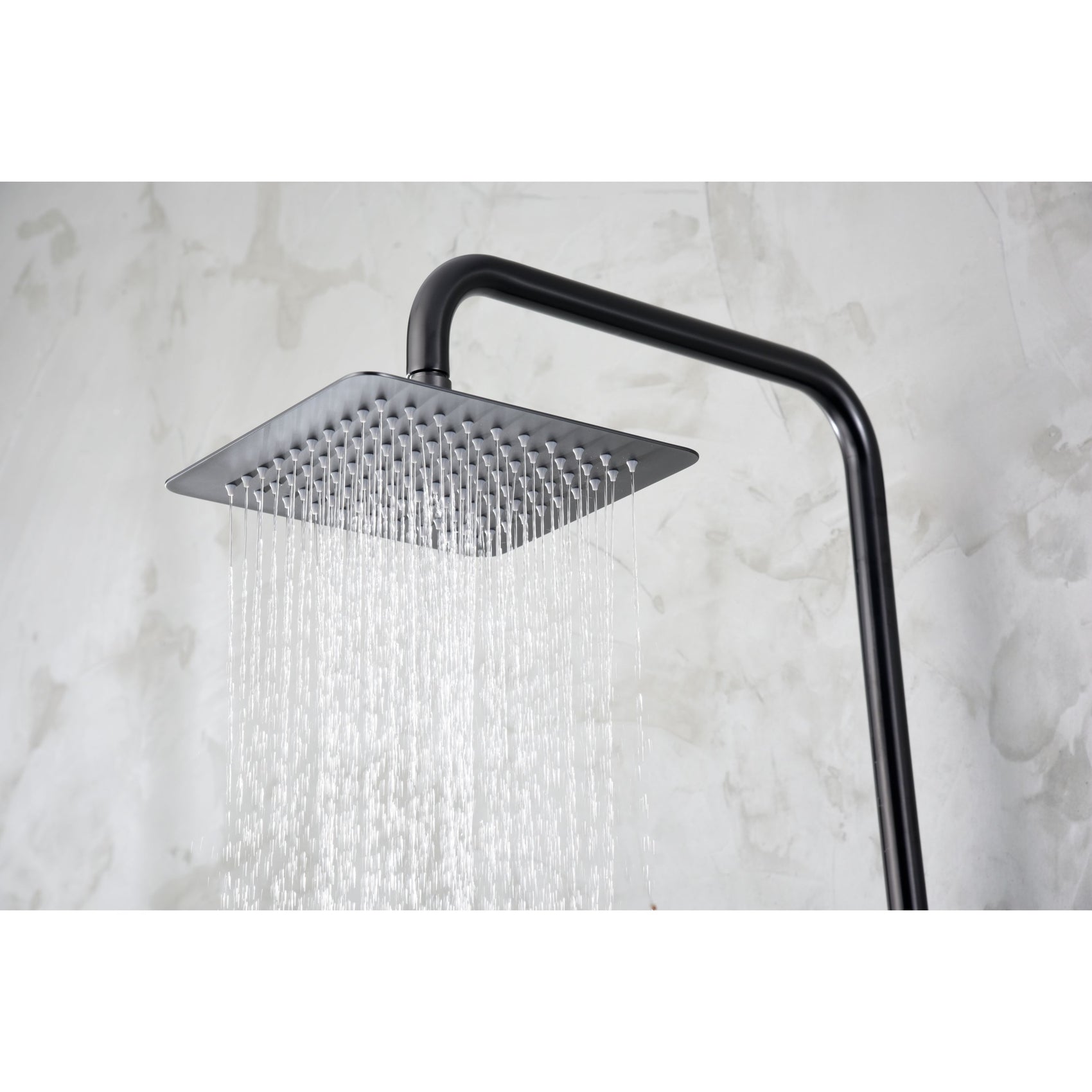 colonna doccia termostatica art black design elegante e dura