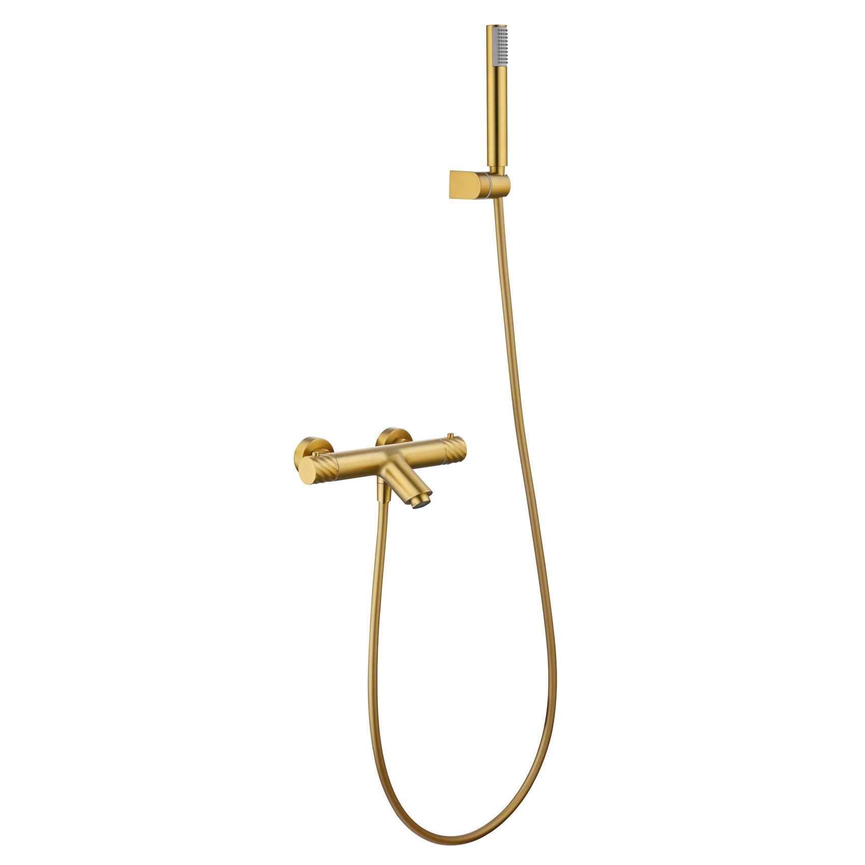 KIT TERMOSTATICO VASCA-DOCCIA ORO SPAZZO