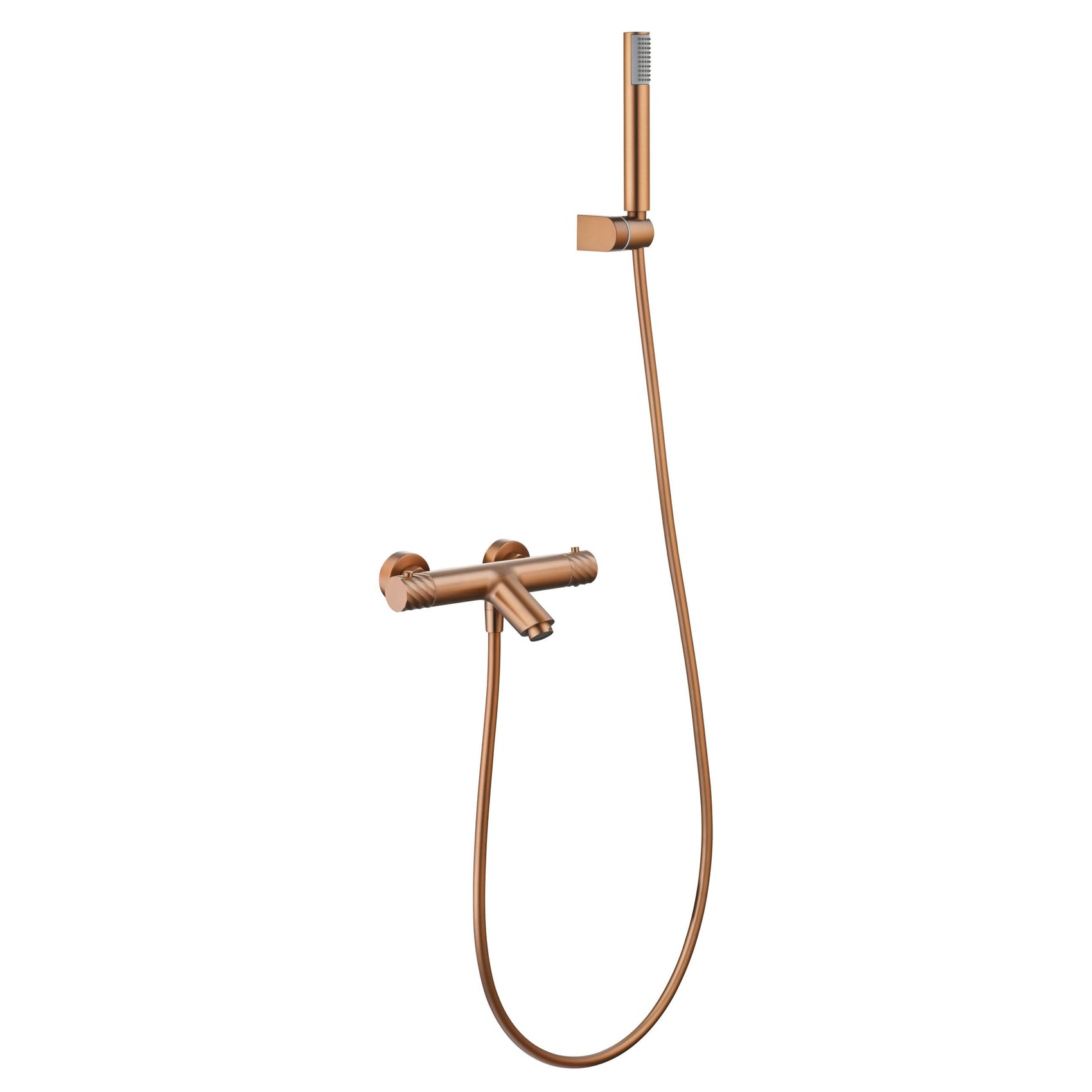 KIT VASCA-DOCCIA TERMOSTATICO ORO ROSA S