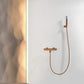 KIT VASCA-DOCCIA TERMOSTATICO ORO ROSA S