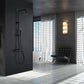SET DOCCIA TERMOSTATICO BLESS NERO OPACO