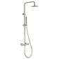 SET DOCCIA TERMOSTATICO BLESS NICKEL SPA