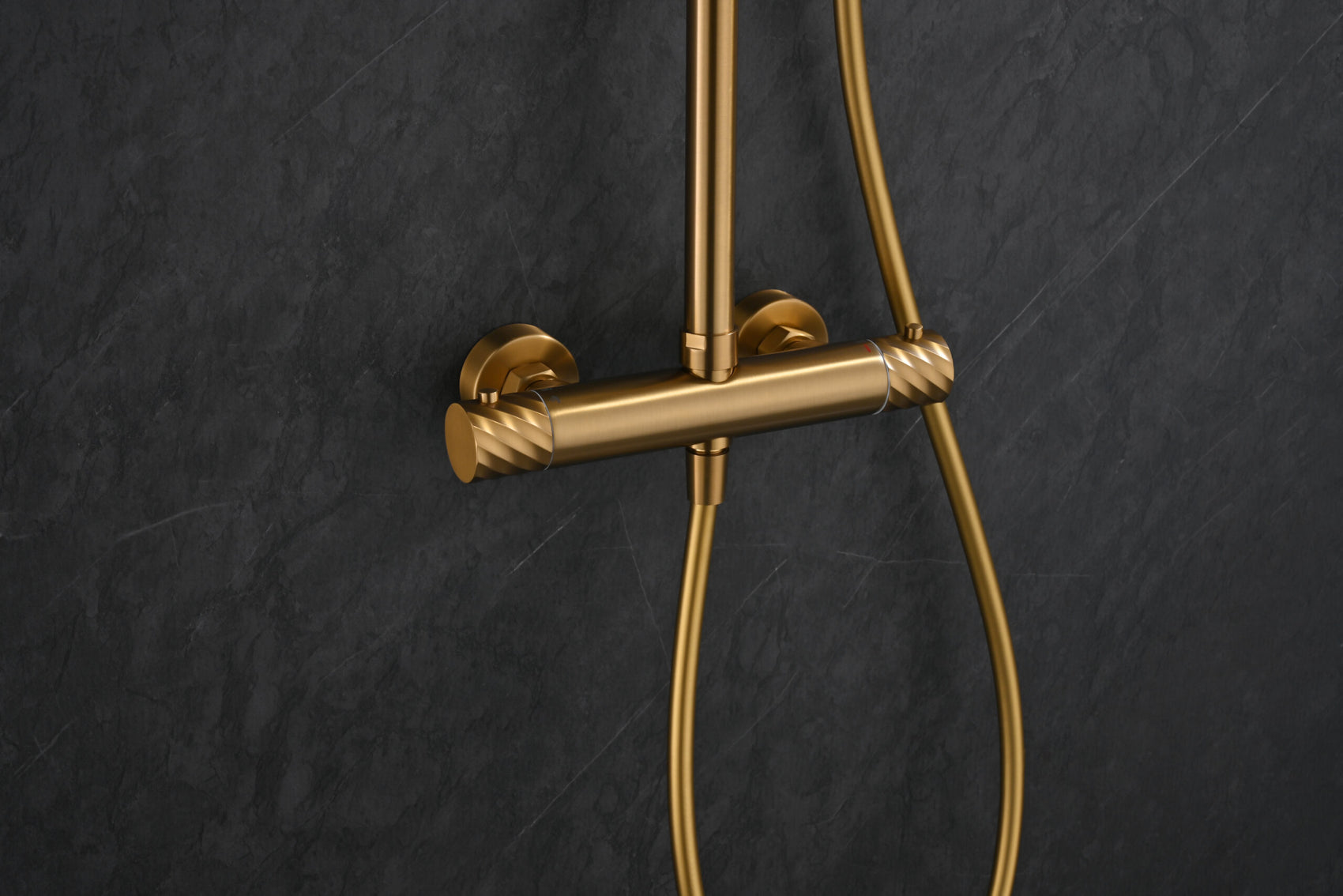 SET DOCCIA TERMOSTATICO BLESS ORO SPAZZO