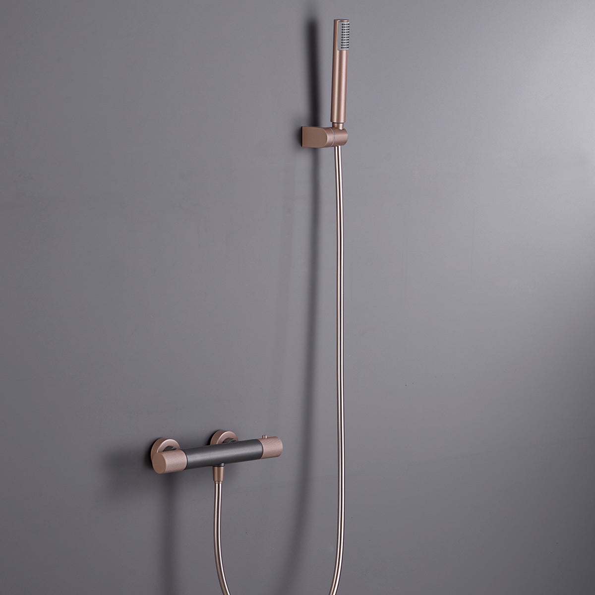 Miscelatore doccia termostatico Line gri