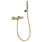 Miscelatore doccia termostatico Line oro