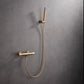 Miscelatore doccia termostatico Line oro