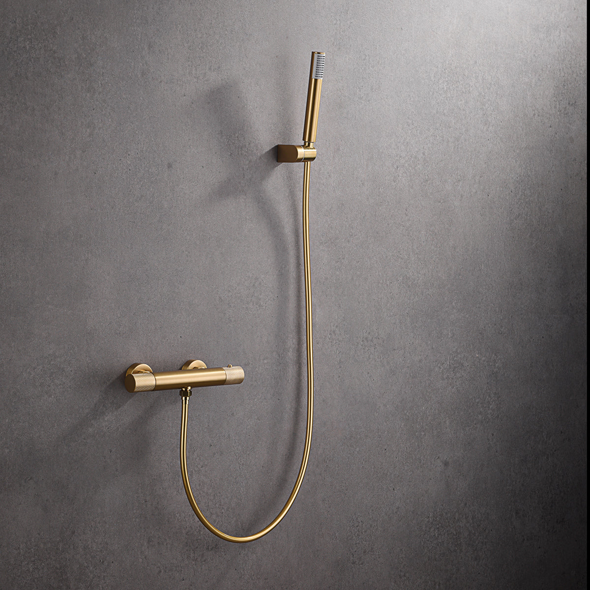 Miscelatore doccia termostatico Line oro