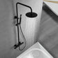 Colonna doccia termostatica Line nero op