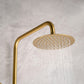 Colonna doccia termostatica serie Line oro spazzolato